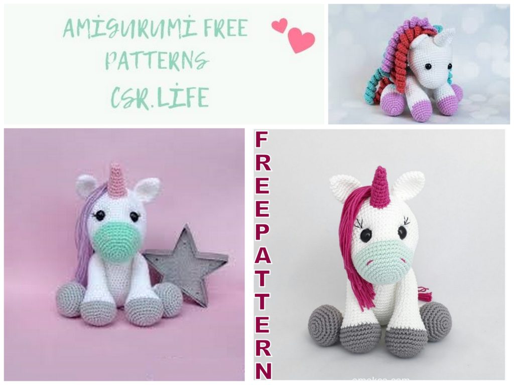 amigurumi unicorn