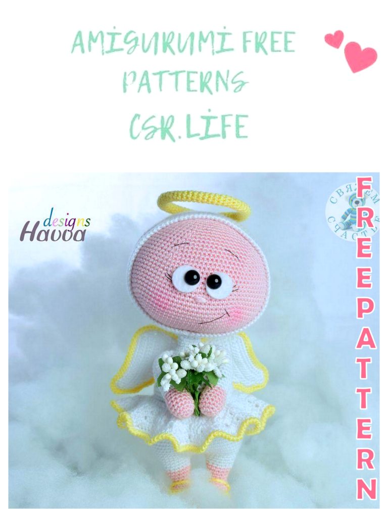 Amigurumi Angel Doll Free Crochet Pattern