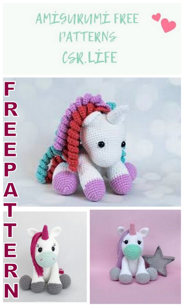 amigurumi unicorn