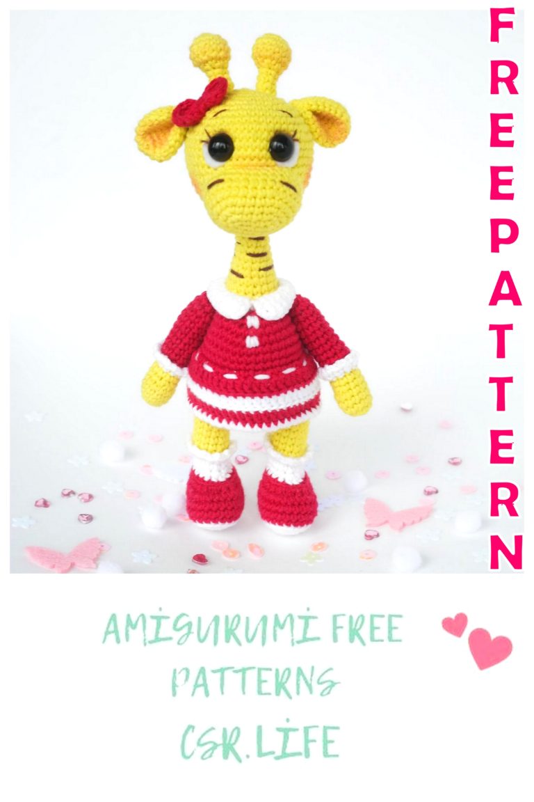 Amigurumi Cute Giraffe Free Crochet Pattern