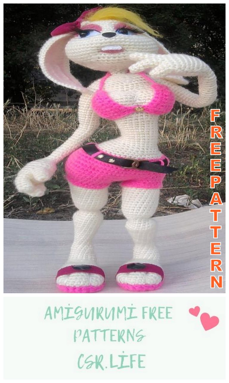 Bunny Girls Amigurumi Free Pattern