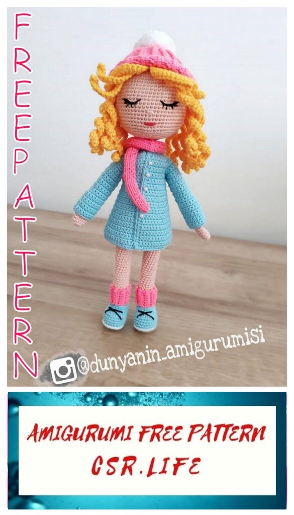 Linda Doll Amigurumi Free Crochet Pattern