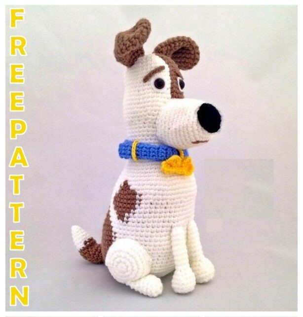 Dog Jack Russell Amigurumi Free Pattern