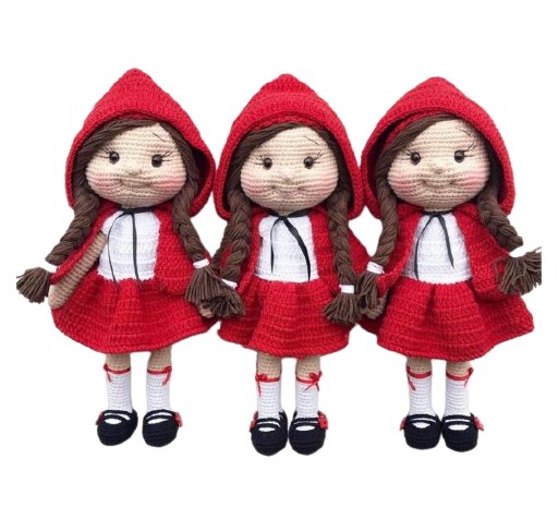 Red Riding Hood Amigurumi Free Pattern