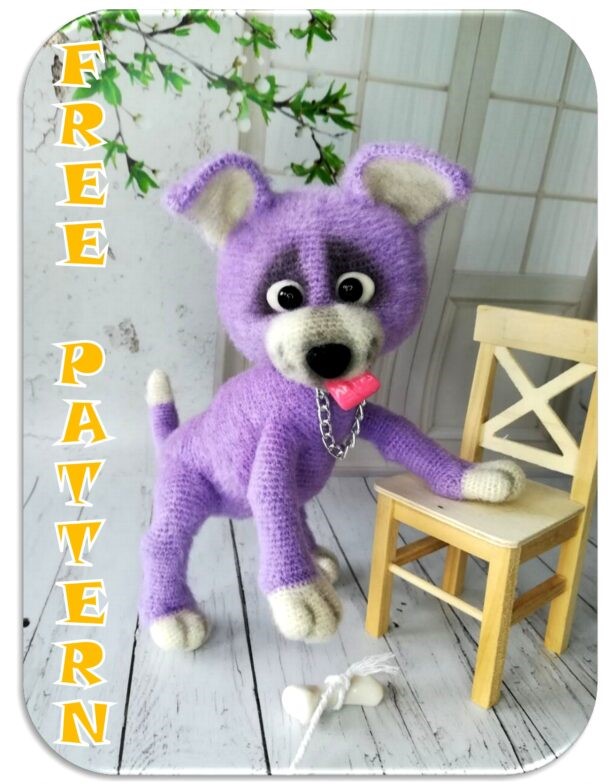 Cute Puppy Amigurumi Free Crochet Pattern