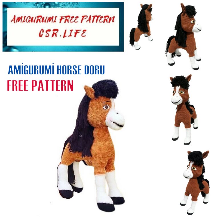 Amigurumi Horse Doru Free Pattern