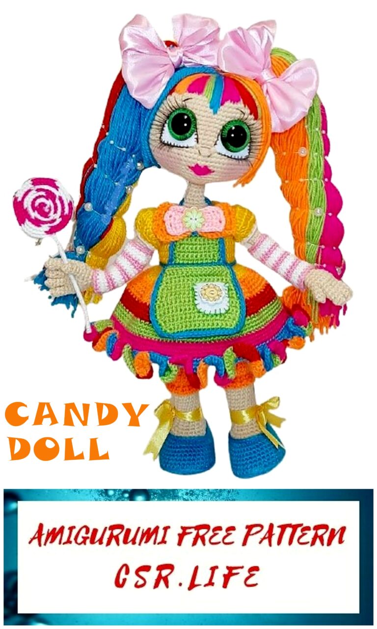 Candy Doll Amigurumi Free Crochet Pattern