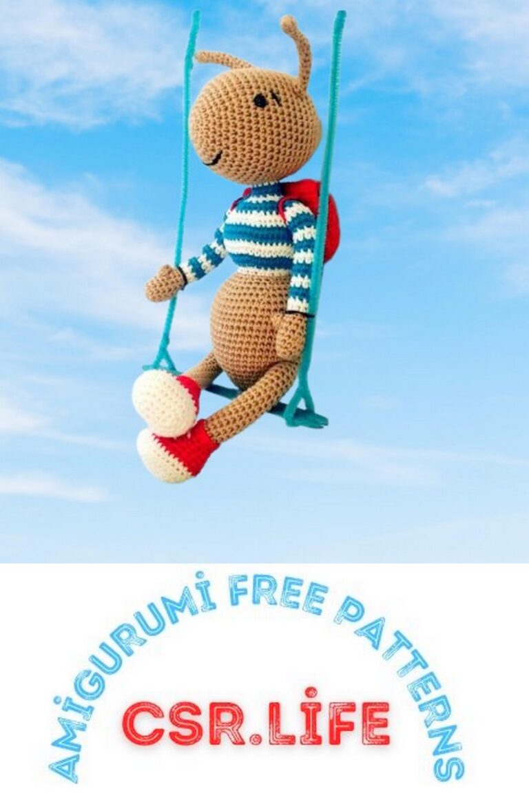 Cute Ant Amigurumi Free Crochet Pattern