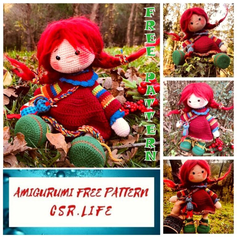 Zeyna Doll Amigurumi Free Crochet Pattern