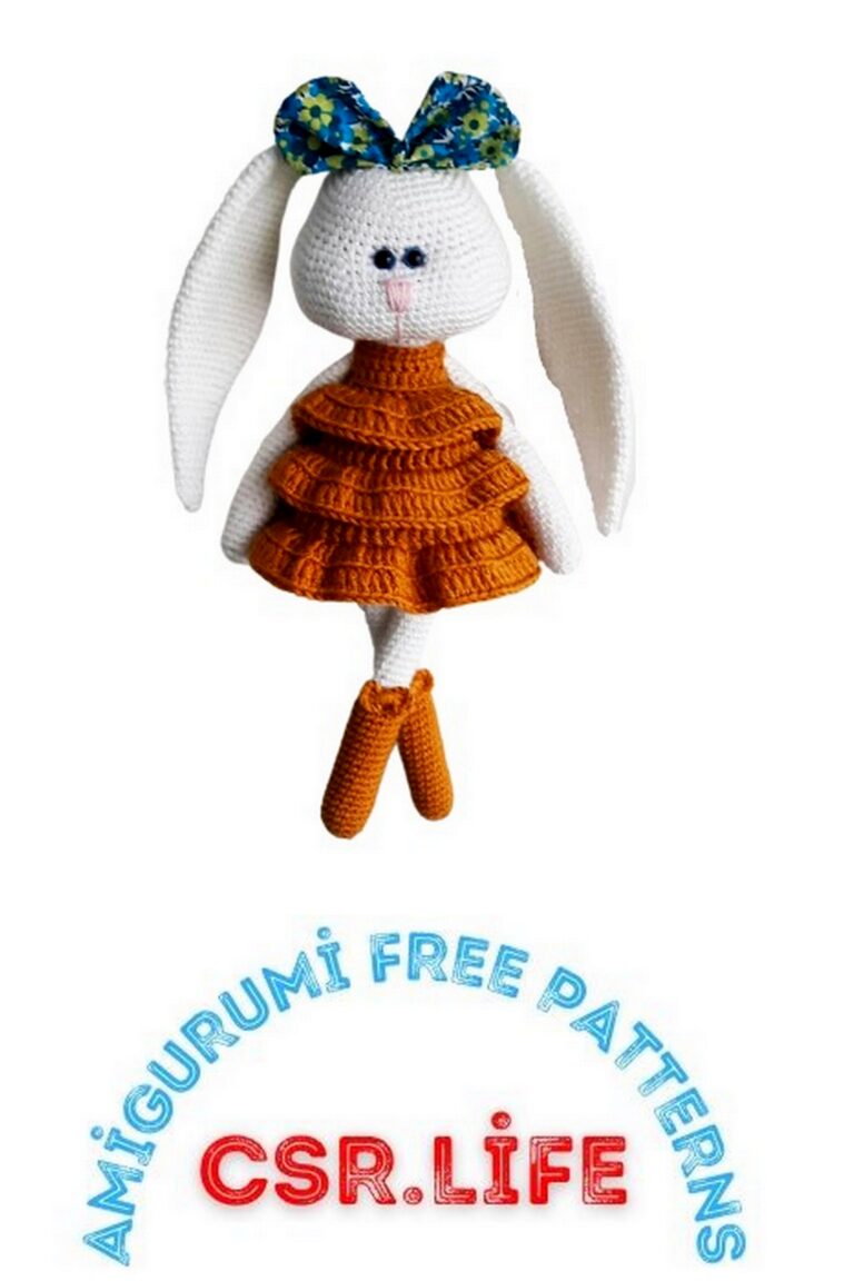Vip Vip The Bunny Amigurumi Free Crochet Pattern