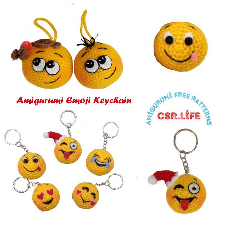 Basic Amigurumi Smiley Emoji Free Pattern
