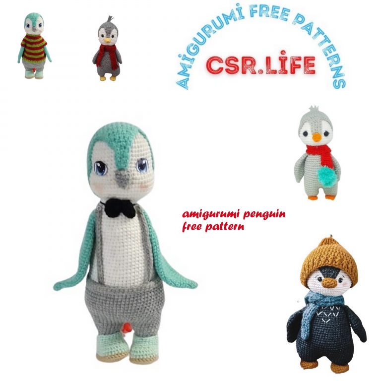 Amigurumi Cute Penguin Free Crochet Pattern