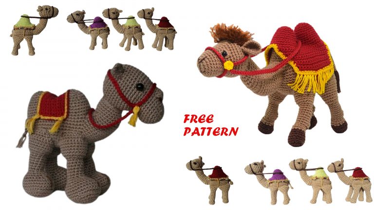 Camel Amigurumi Free Pattern