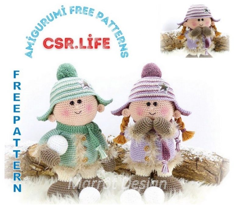 Chubby Dolls Amigurumi Free Pattern