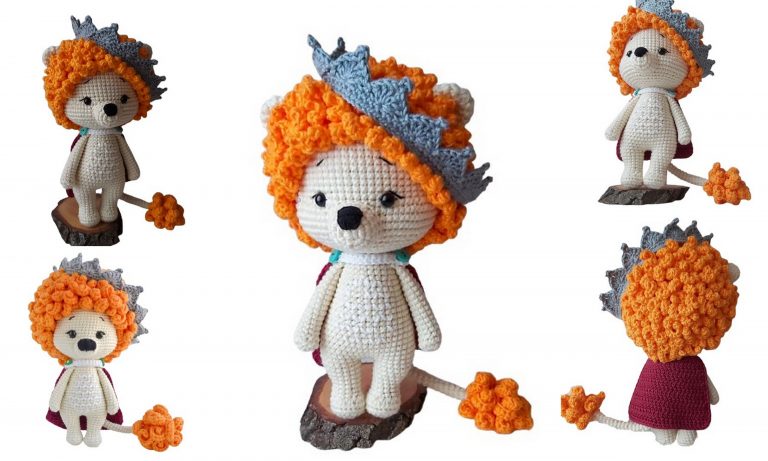 Lion King Amigurumi Free Pattern