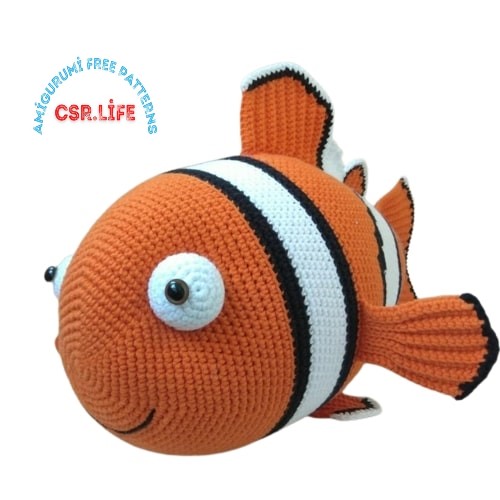 Amigurumi Finding Nemo Free Crochet Pattern