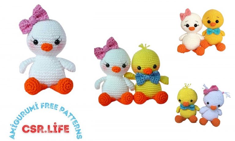 Little Easter Chicks Amigurumi Free Crochet Pattern