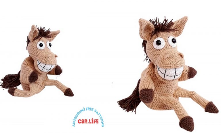 Amigurumi Cute Horse Hoshi Free Crochet Pattern