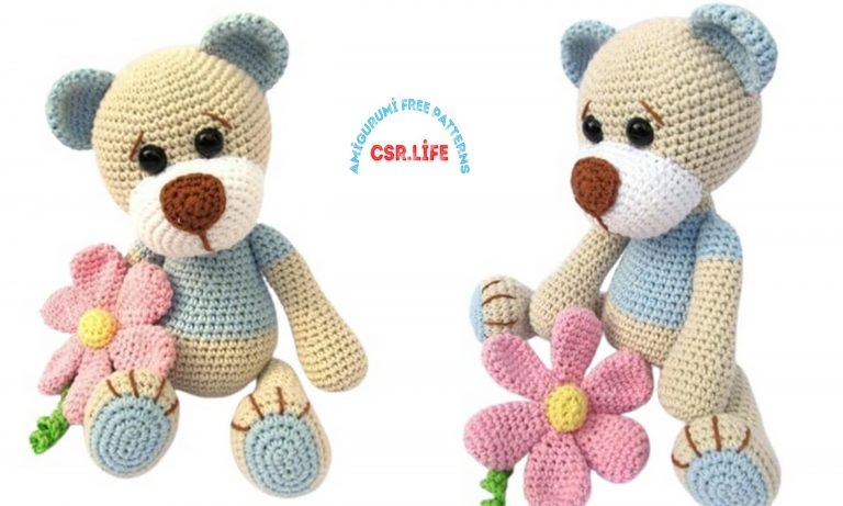  Teddy Bear Amigurumi Free Pattern