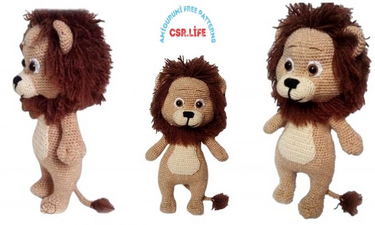 Kimba The Lion Amigurumi Free Crochet Pattern