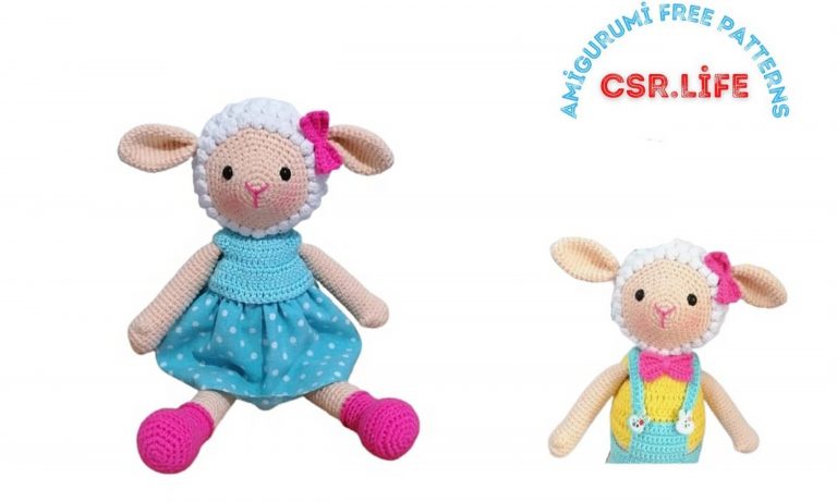 Amigurumi Cute Lamb Free Crochet Pattern