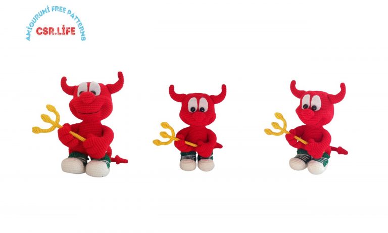 Amigurumi Cute Devil Free Crochet Pattern