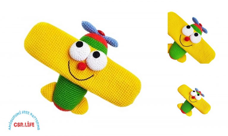 Amigurumi Airplane Free Pattern