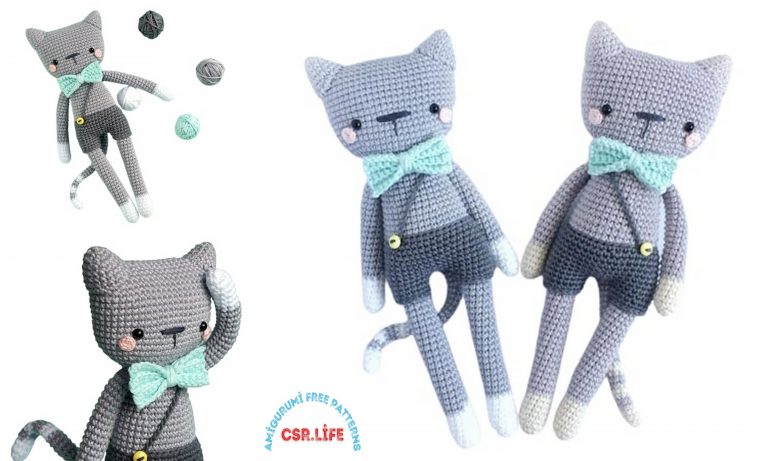 Amigurumi Cat Francico Free Crochet Pattern