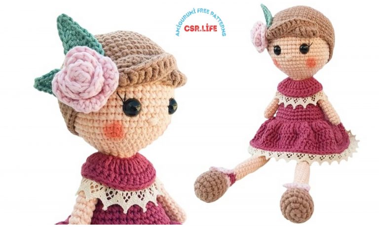 Amigurumi Doll Gülcan Free Crochet Pattern