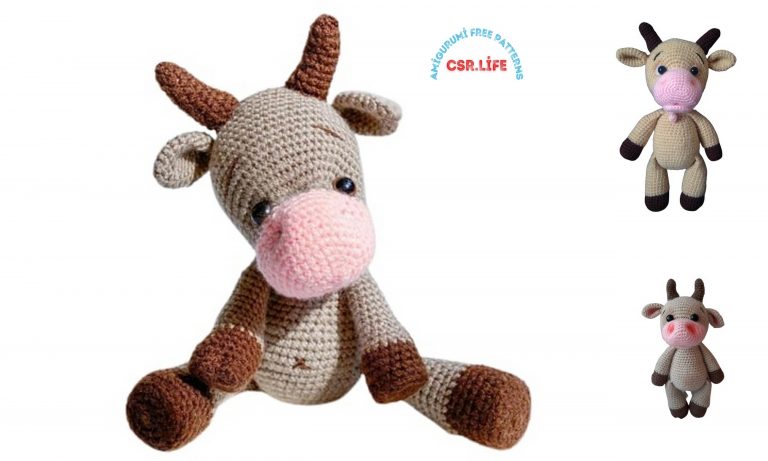 Amigurumi Cow Free Crochet Pattern