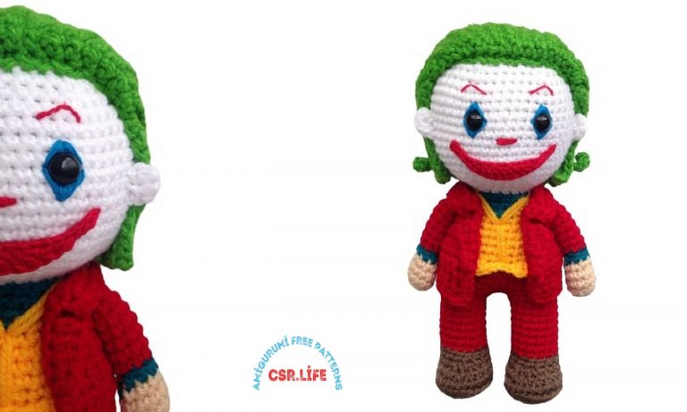 Amigurumi Joker Free Crochet Pattern