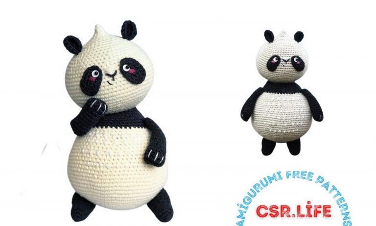 Amigurumi Chubby Panda Free Pattern