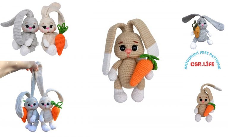 Amigurumi Cute Bunny Free Pattern