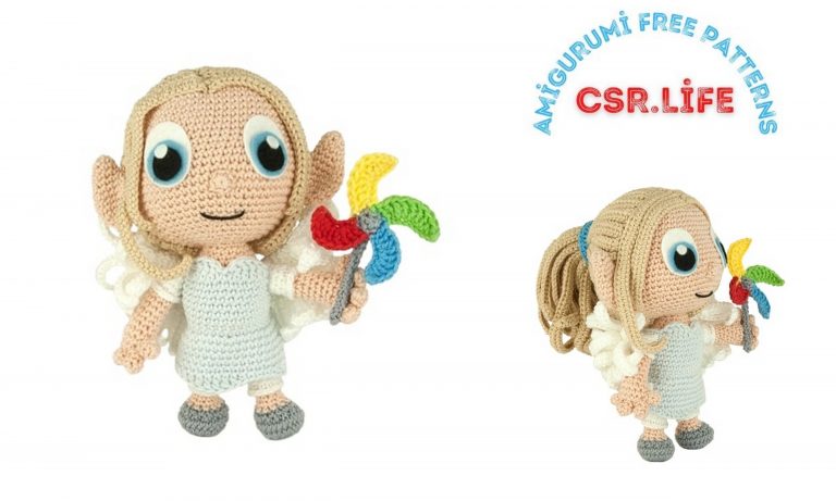 Amigurumi Winter Fairy Doll Free Crochet Pattern