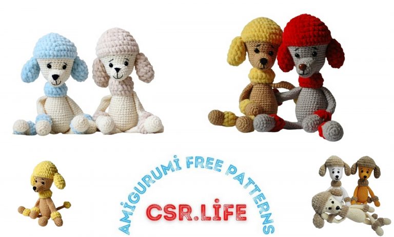 Amigurumi Dog Poodle Free Crochet Pattern