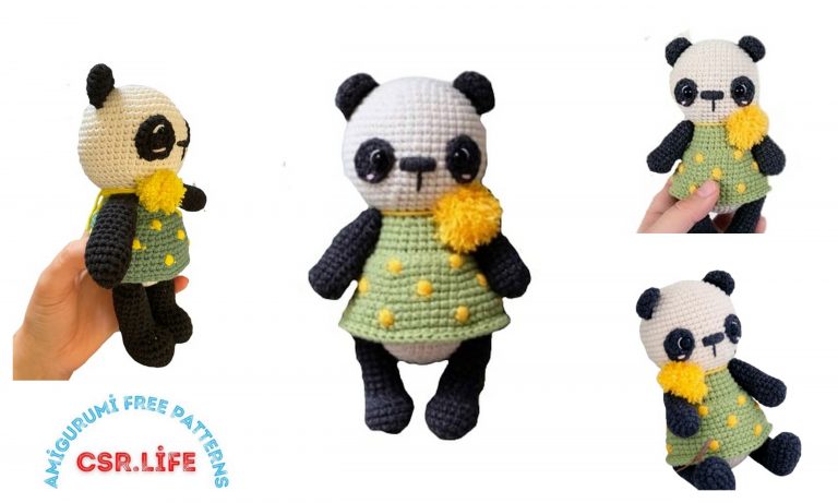Amigurumi Little Panda Free Pattern