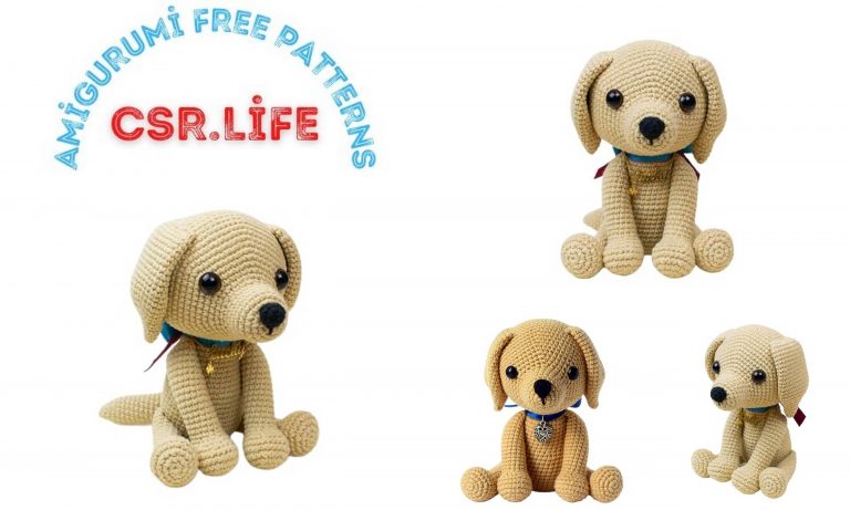 Amigurumi Lucky Dog Free Crochet Pattern