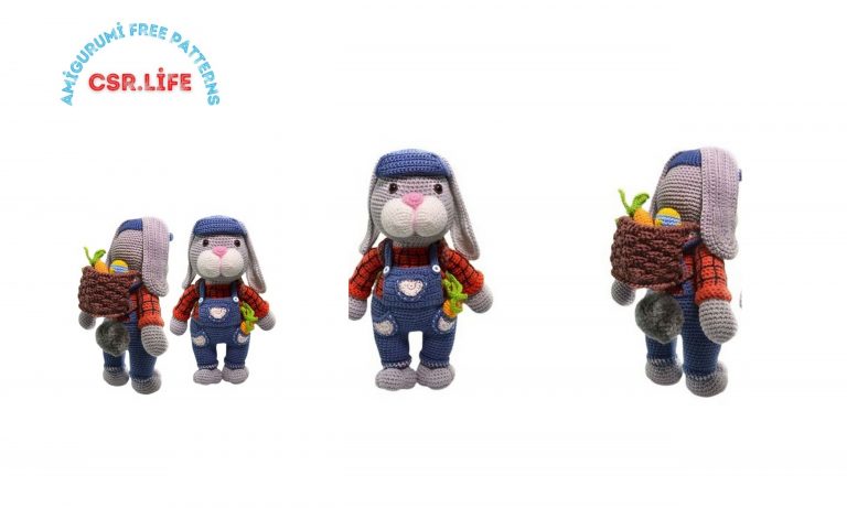 Amigurumi Easter Bunny And Egg Free Crochet Pattern