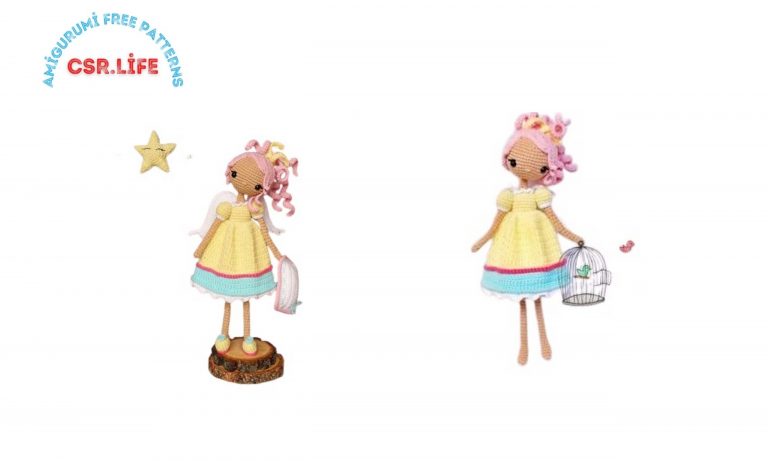 Amigurumi Dream Fairy Doll Free Crochet Pattern