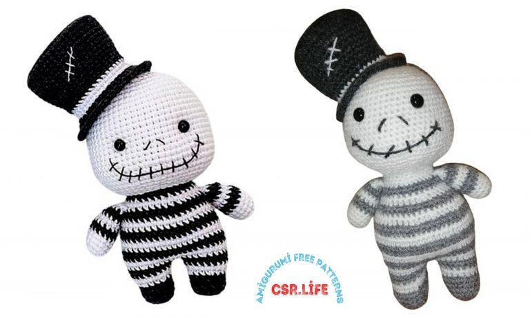 Amigurumi Skeleton Jack Free Pattern