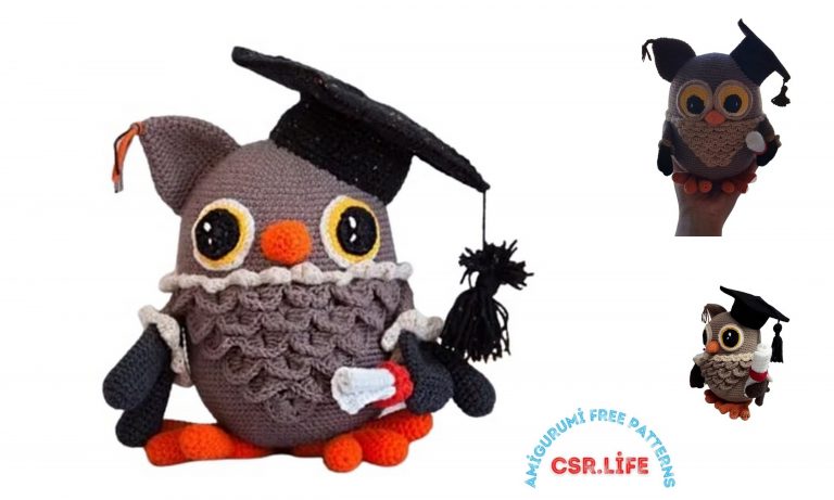 Amigurumi Wisdom The Graduation Owl Free Pattern