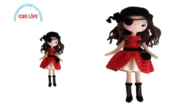 Pirates Sophie Doll Amigurumi Free Pattern