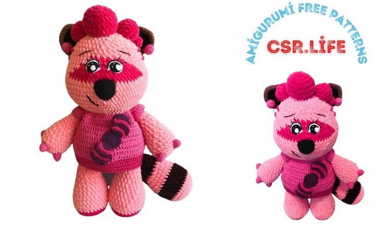 Amigurumi Velvet Toy Sonya Free Pattern