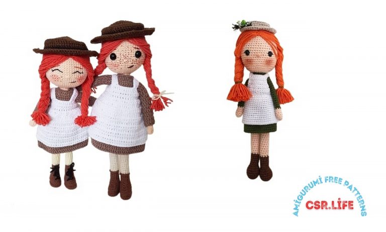 Freckled Doll Amigurumi Free Pattern