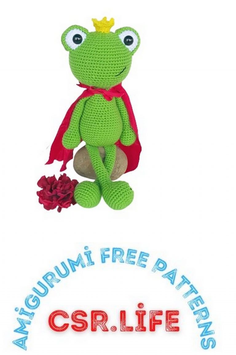 Cute Amigurumi Frog Prince Free Pattern - Free Amigurumi Crochet Patterns