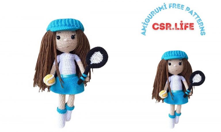 Amigurumi Tennis Girl Free Pattern