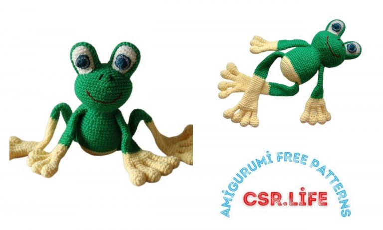 Amigurumi Cute Frog Free Crochet Pattern