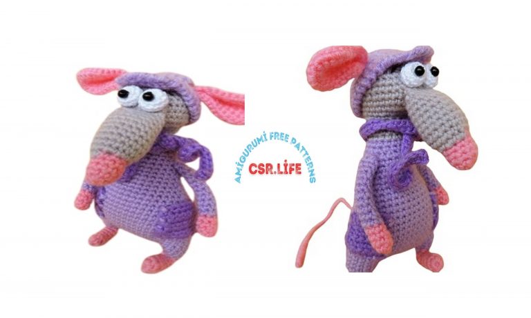 Cute Mouse Amigurumi Free Crochet Pattern