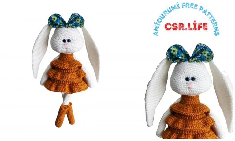 Vipvip THE Bunny Amigurumi Free English Pattern