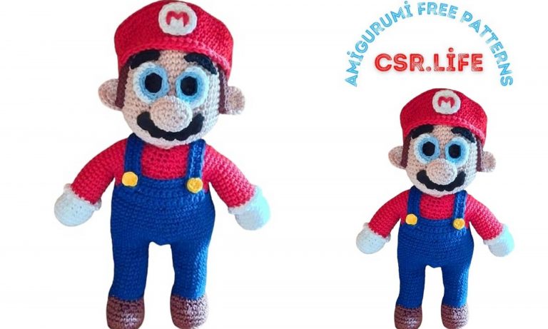 Amigurumi Super Mario Free Pattern